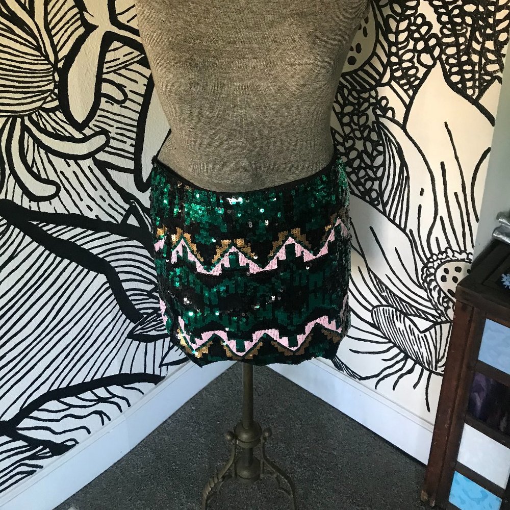 Sequin Party Skirt